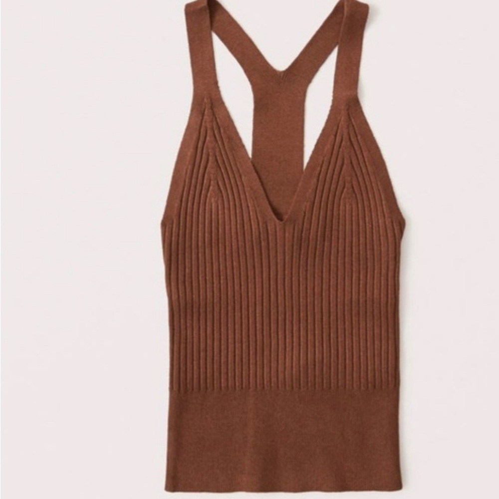 ABERCROMBIE & FITCH - T-Back Sweater Tank